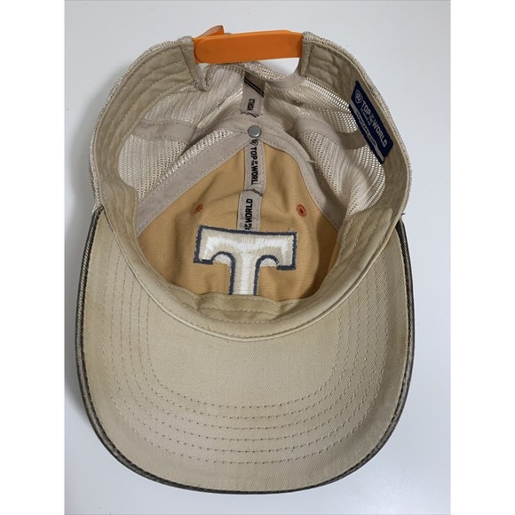 Tennessee Vols Top of the World Sports Hat Orange Volunteers Snap Back Trucker - Picture 7 of 10